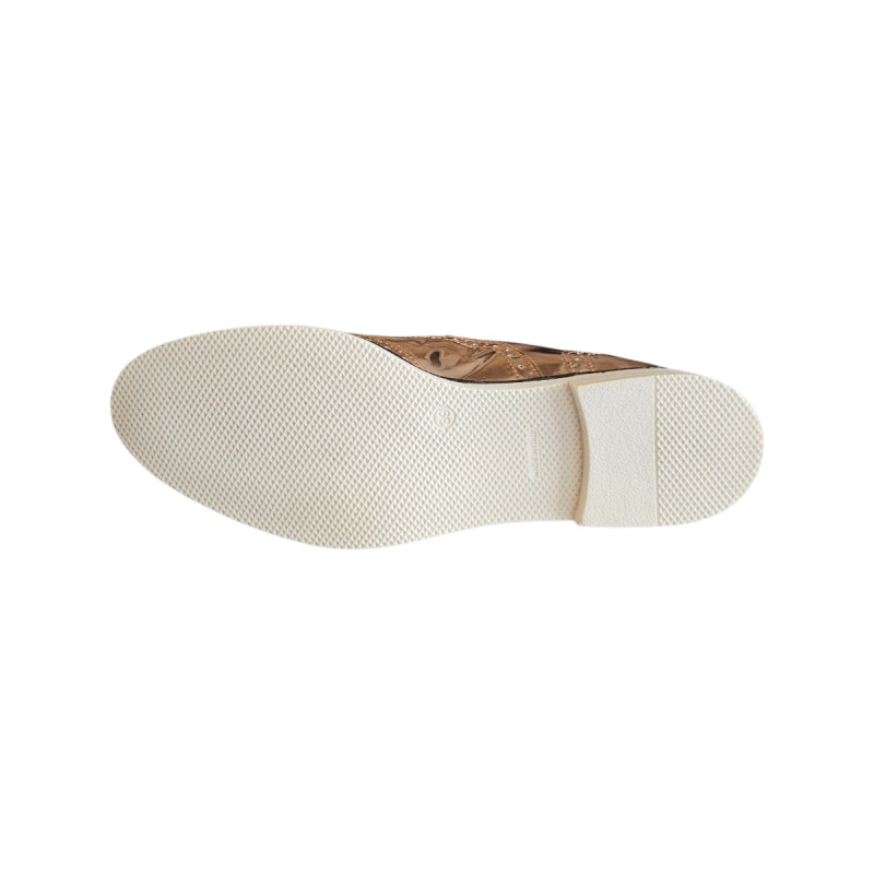 Pantofi oxford dama rose gold lucios Primadona marimea 39 Pantofi oxford dama rose gold lucios Primadona marimea 39