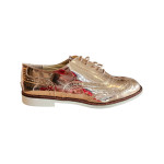 Pantofi oxford dama rose gold lucios Primadona marimea 39 Pantofi oxford dama rose gold lucios Primadona marimea 39