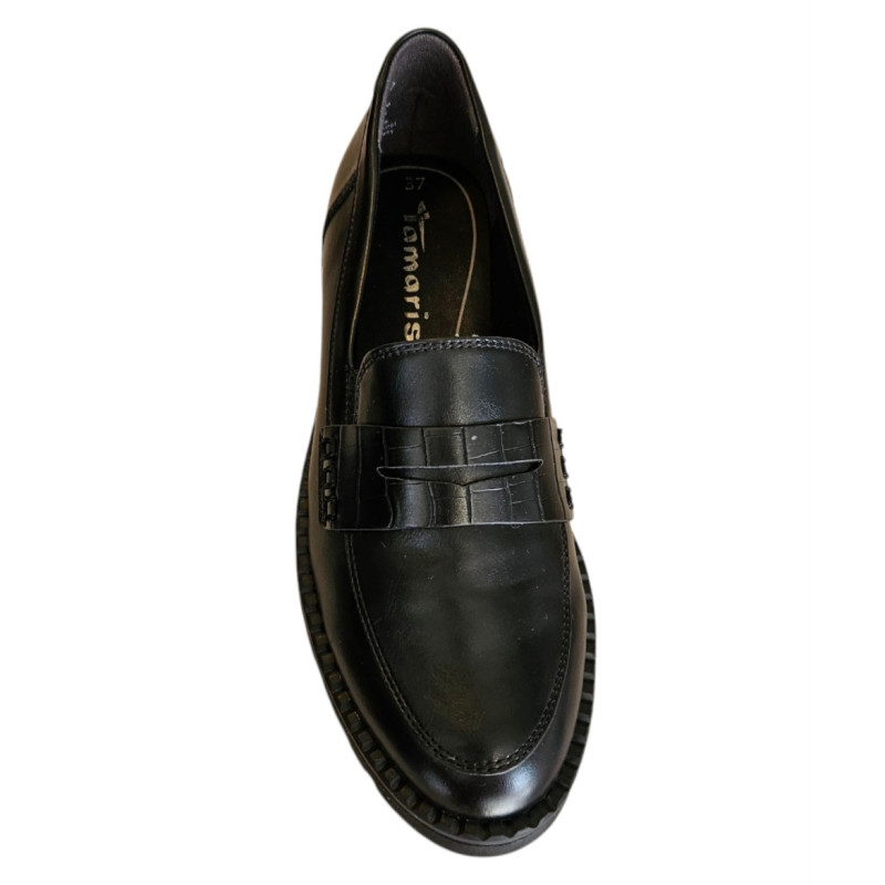 Pantofi dama Tamaris, negri, piele ecologica, marimea 37 Pantofi dama Tamaris, negri, piele ecologica, marimea 37