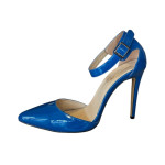 Pantofi damă cu toc înalt, lac albastru - Mărimea 40 - Fashion Retail Pantofi damă cu toc înalt, lac albastru - Mărimea 40 - Fashion Retail