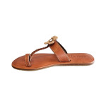 Papuci dama din piele Findig, maro, marimea 40 Papuci dama din piele Findig, maro, marimea 40