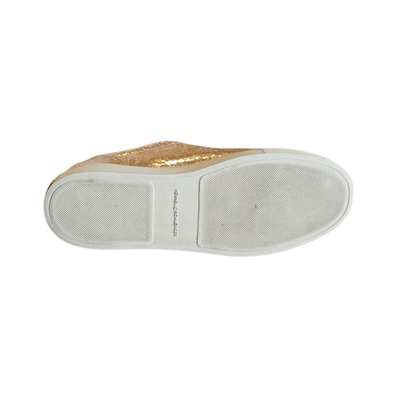 Sneakers aurii din piele Kennel&Schmenger, marimea 40 Sneakers aurii din piele Kennel&Schmenger, marimea 40